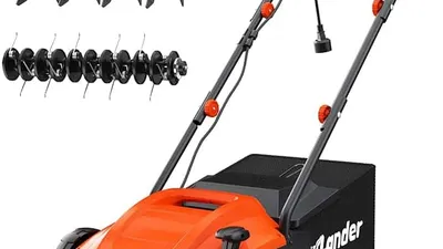 MAXLANDER Electric Dethatcher Review: Powerful 12-Amp 2-in-1 Lawn Tool with Adjustable Depth Control and 30L Collection Bag