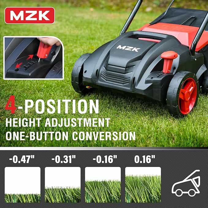 MZK Electric Dethatcher and Scarifier